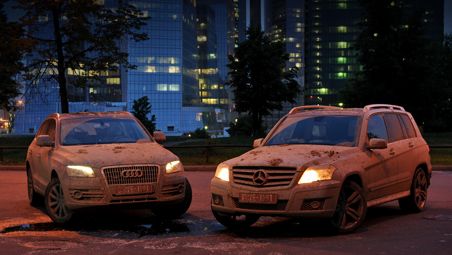 Сравниваем Mercedes-Benz GLC 250 4Matic и Audi Q5 2.0 TFSI (Видео)